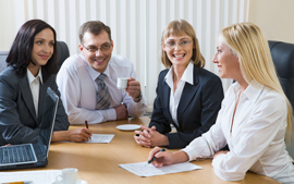 picture of people in meeting